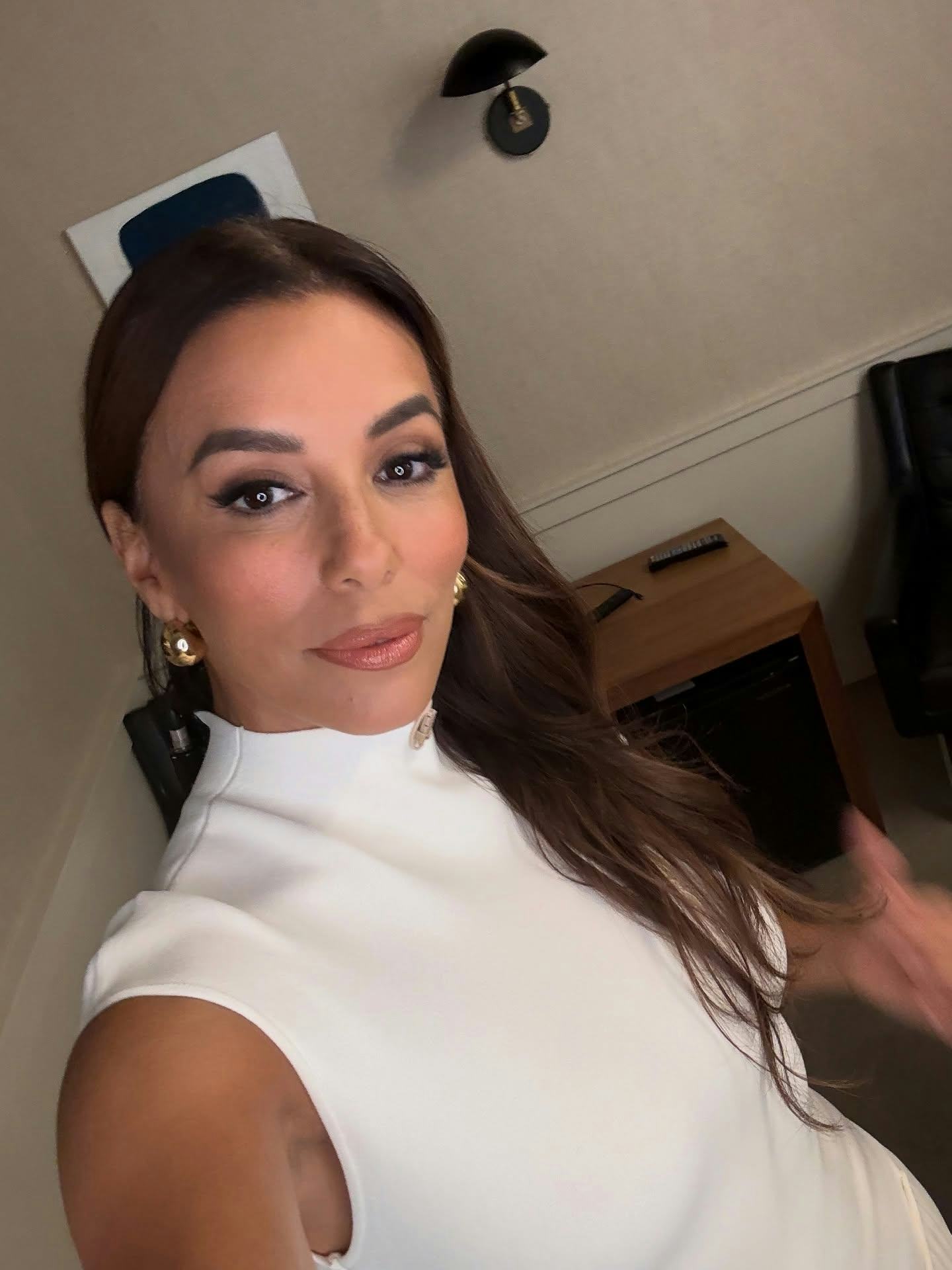 Eva Longoria in a selfie