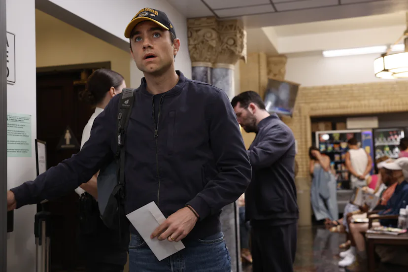 Patrick Ball on The Pitt. Photo via HBO Max