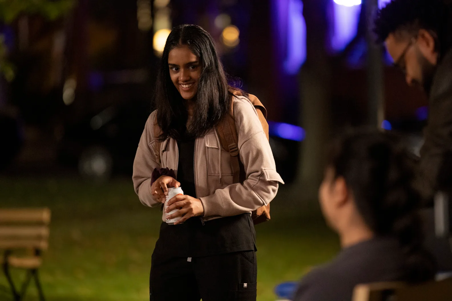 Shabana Azeez on The Pitt. Photo via HBO Max