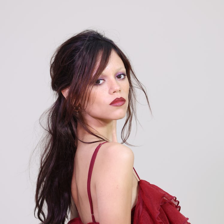 Jenna Ortega at the Givenchy Womenswear Spring/Summer 2026 show as part of Paris Fashion Week, ahead...