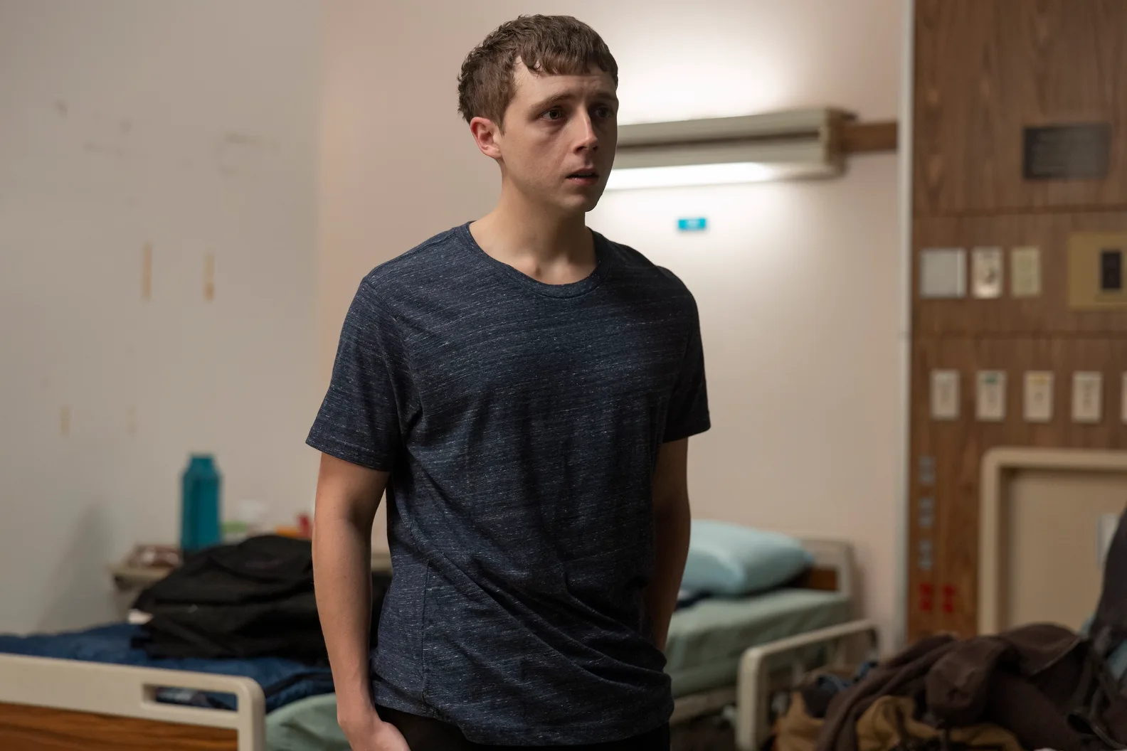 Gerran Howell on The Pitt. Photo via HBO Max