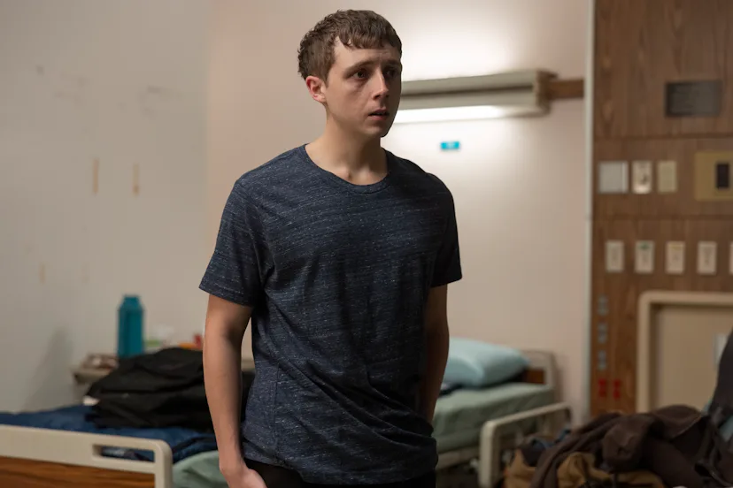 Gerran Howell on The Pitt. Photo via HBO Max