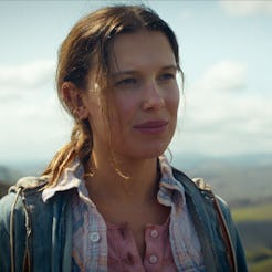 Eleven in the Stranger Things finale. Photo via Netflix