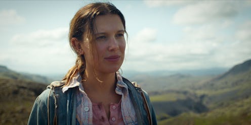 Eleven in the Stranger Things finale. Photo via Netflix