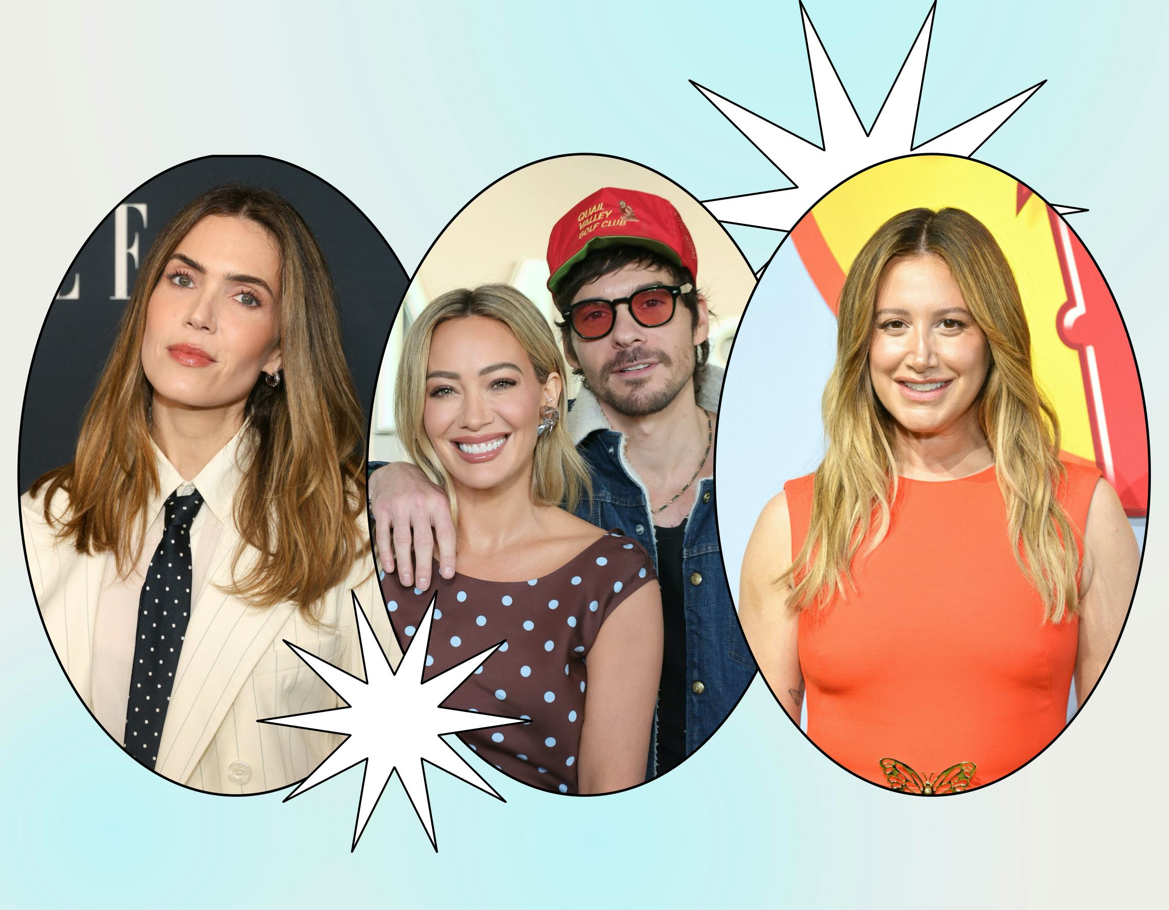 Celebs like Mandy Moore, Meghan Trainor, and Chelsea Handler are responding to Hilary Duff and Ashle...