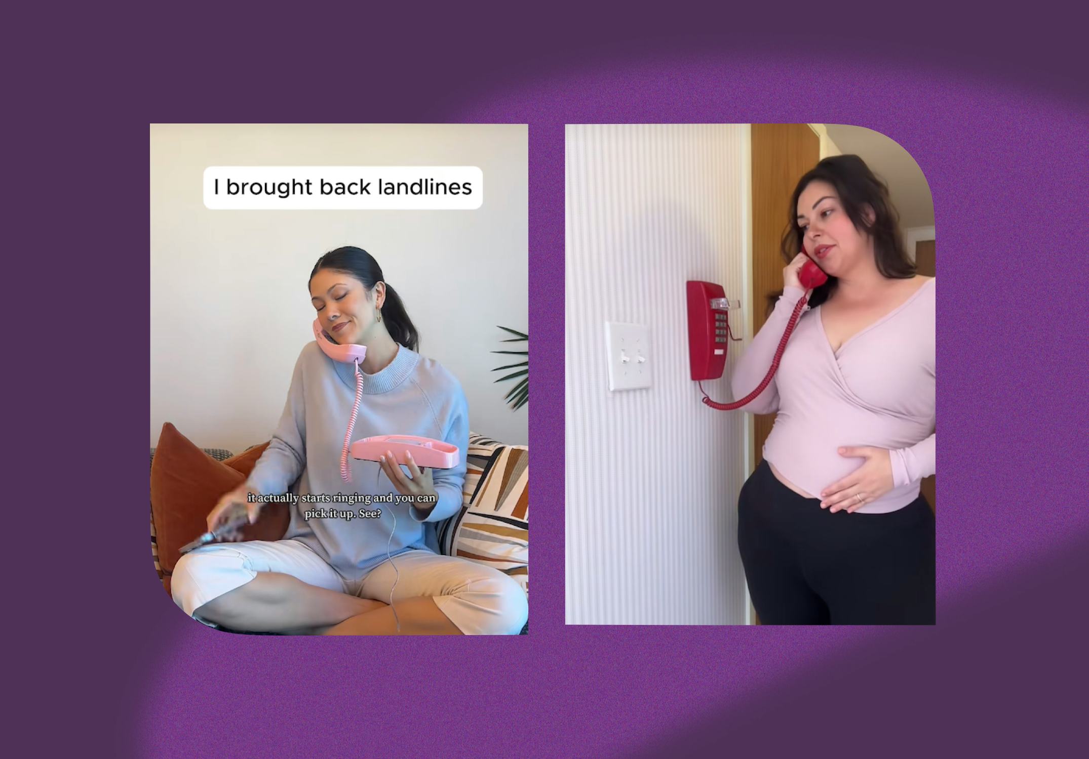 What to know about the landline phone trend and how it cuts down your screen time.