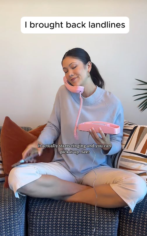 Landlines are so back.