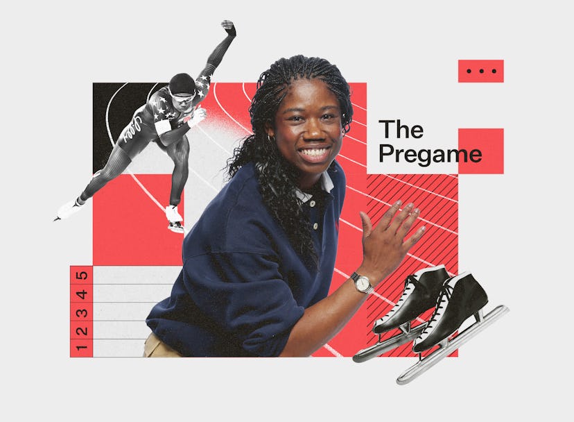 A Pregame chat with Olympic speed skater Erin Jackson.