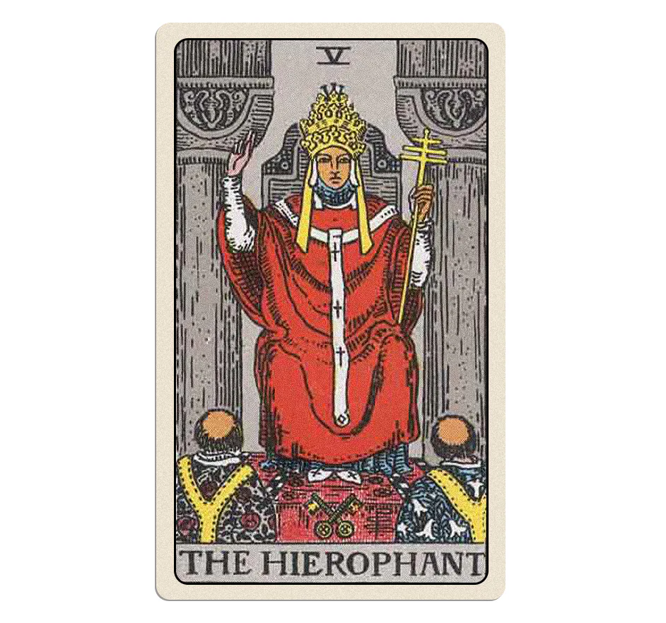 The Hierophant.