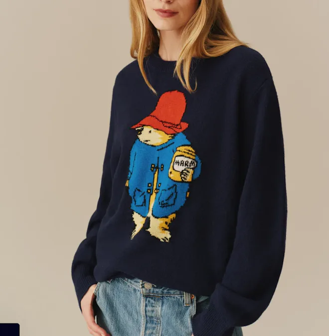 Paddington Bear Cashmere Sweater