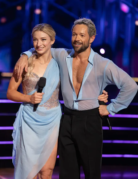 Amber Glenn shares how she feels about the judges' scores.