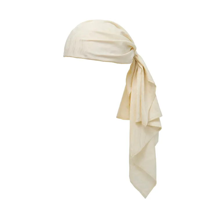 Sophia Eyelet Scarf Cap
