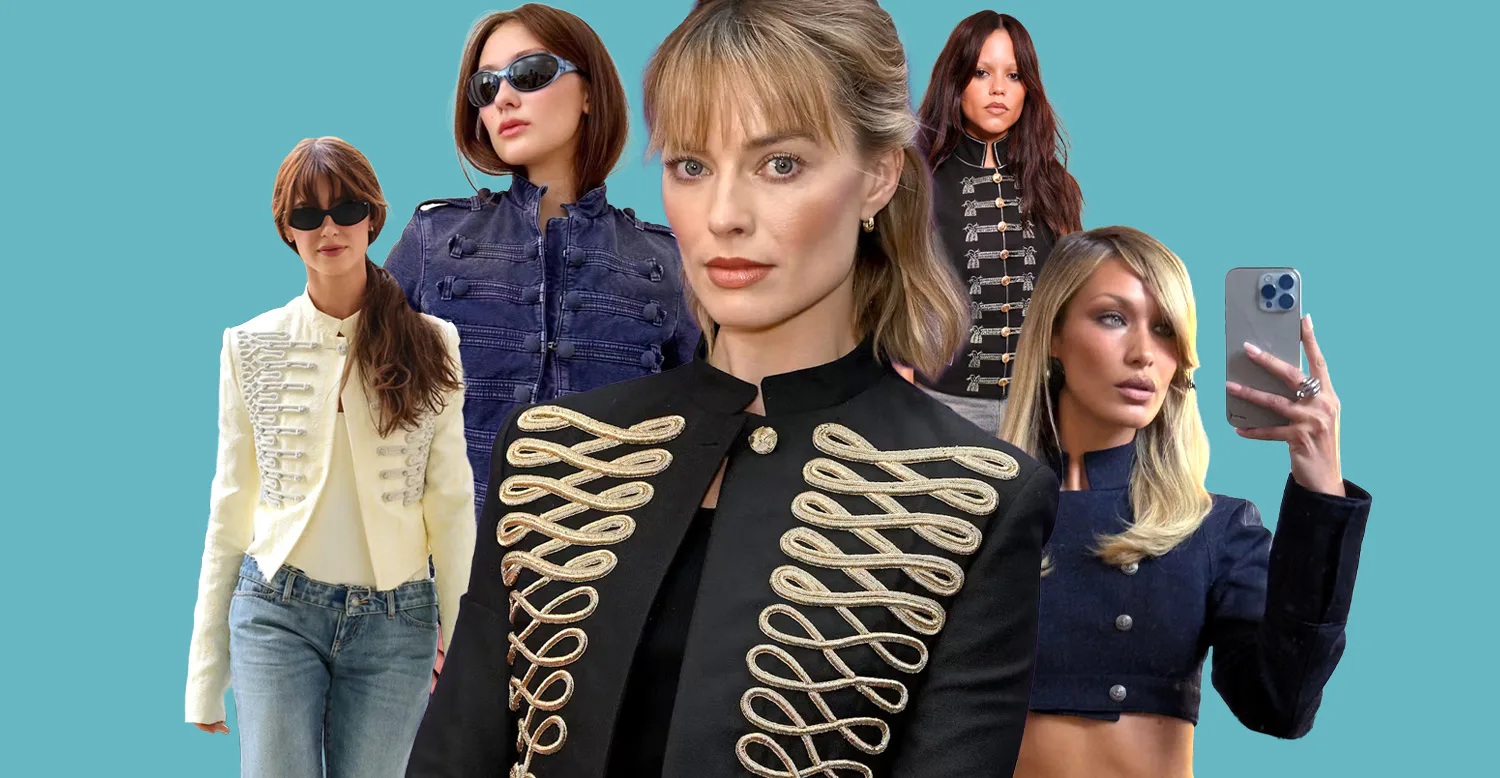 Margot Robbie & More Cool Girls Just Revived Your Fave Messy ’00s Jacket Trend
