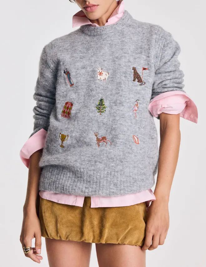 Plum Sweater