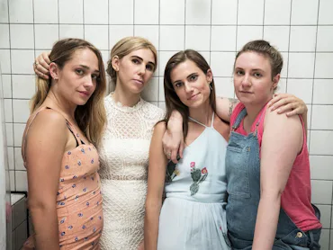 Jemima Kirke, Zosia Mamet, Allison Williams and Lena Dunham