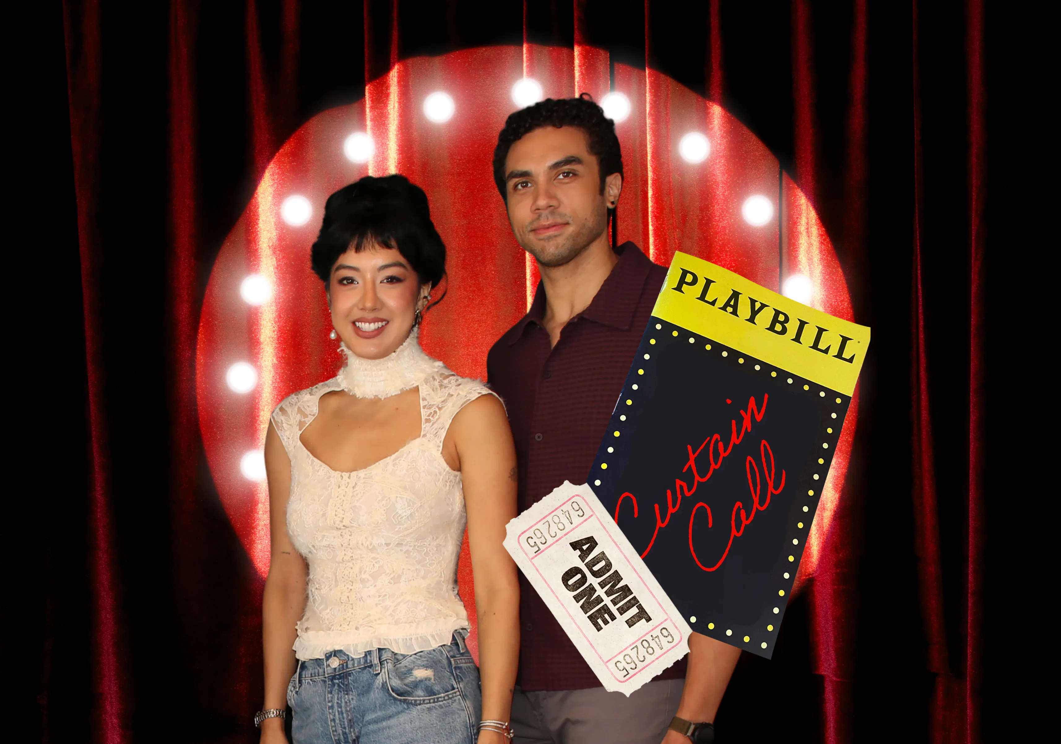 The stars of ‘Paranormal Activity’ on Broadway, Travis A. Knight and Cher Álvarez, talk about jump s...