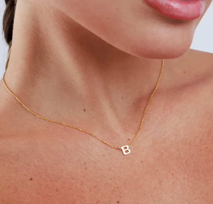 Mini Letter Necklace