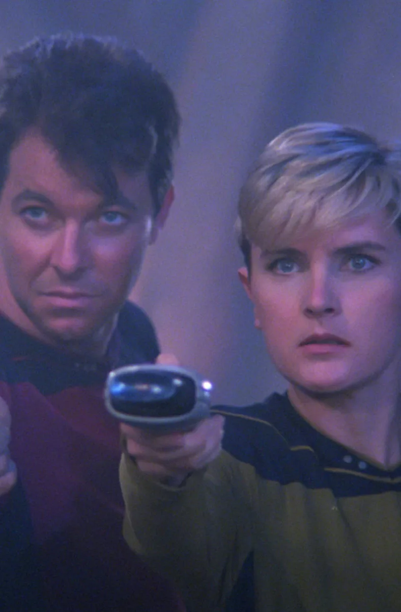 Jonathan Frakes, Denise Crosby