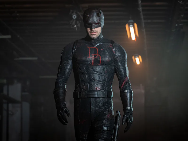 Charlie Cox as Matt Murdock in Daredevil: Born Again