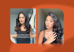 TikTok's hair sandwiching hack uses two products to make a blowout last longer.