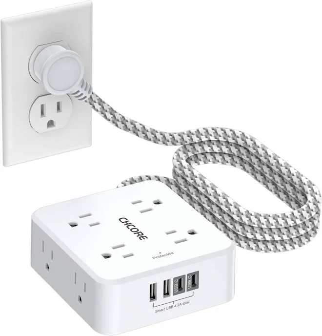CHCORE Surge Protector Power Strip
