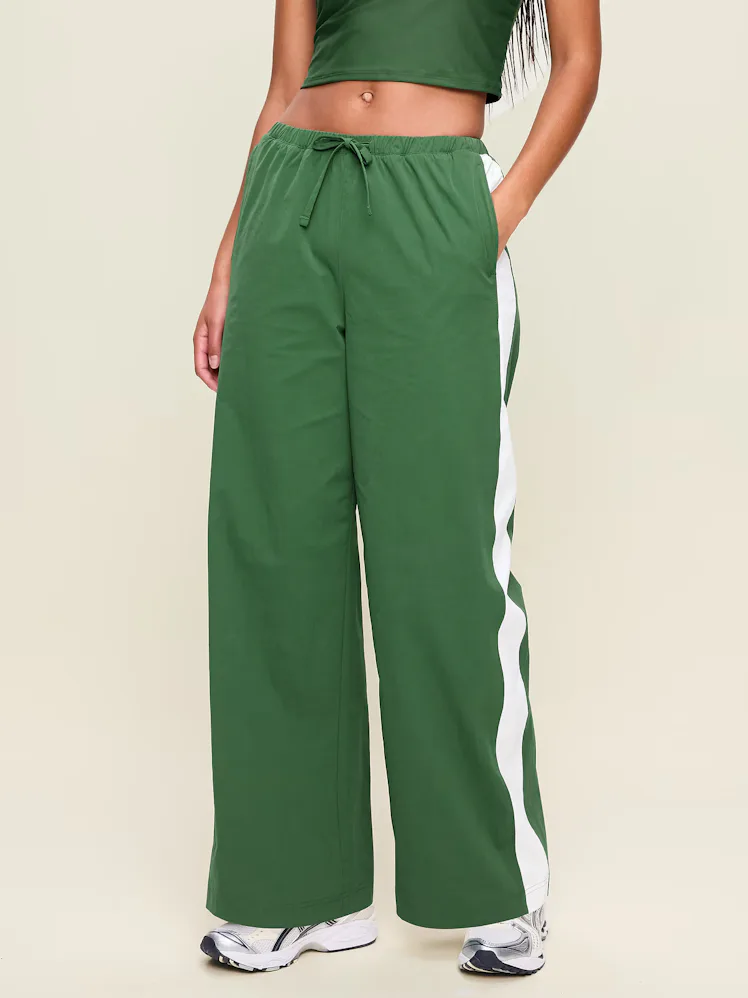 High-Waisted TrekTech Lightweight Woven Active Pants