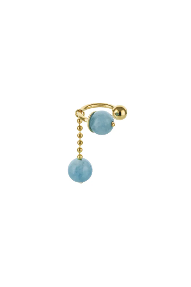 Celestial Blue Ear Cuff