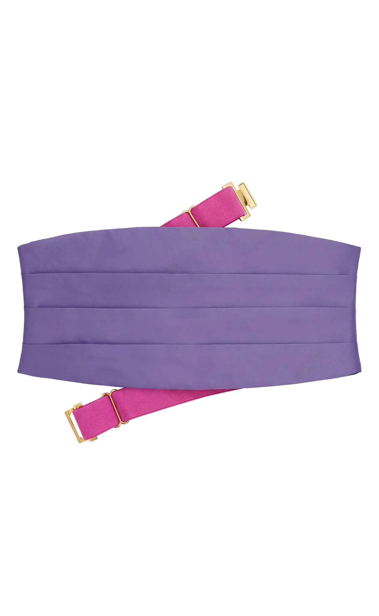 Lilac Pleated Cummerbund
