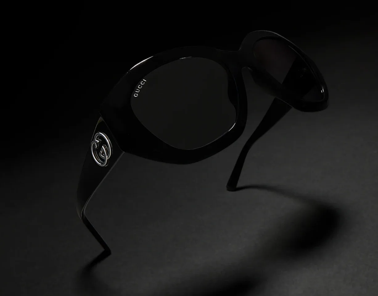 Geometric-Frame Sunglasses
