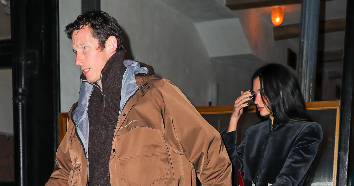 Dua Lipa & Callum Turner Double Up in Date Night Denim