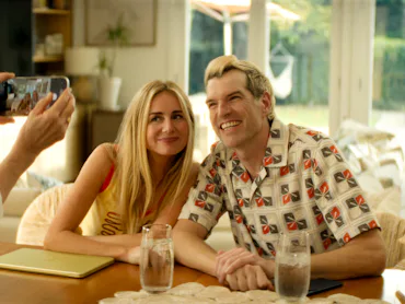Justine Lupe and Timothy Simons in Nobody Wants This Season 3. Photo via Netflix