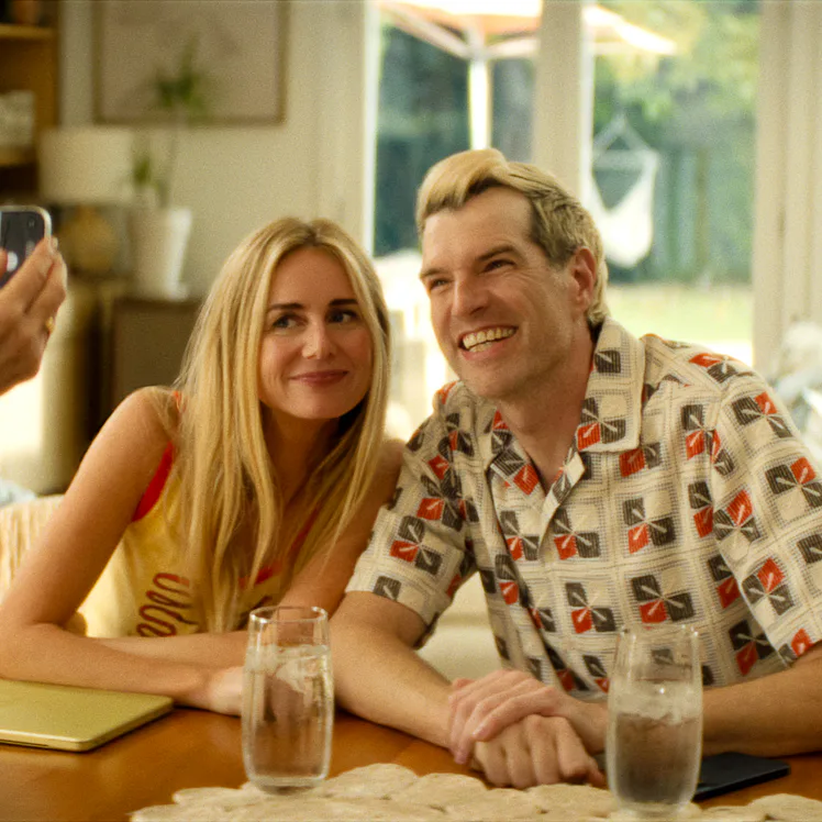 Justine Lupe and Timothy Simons in Nobody Wants This Season 3. Photo via Netflix