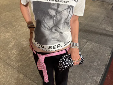 Brooke Frischer's Larroudé outfit