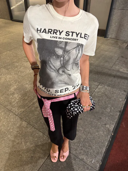 Brooke Frischer's Larroudé outfit