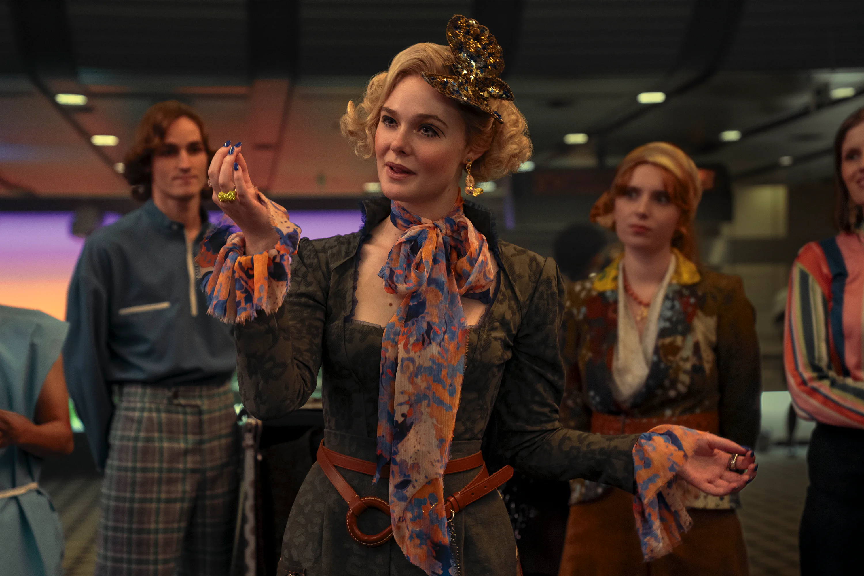 Elle Fanning as Effie Trinket in 'The Hunger Games: Sunrise on the Reaping'