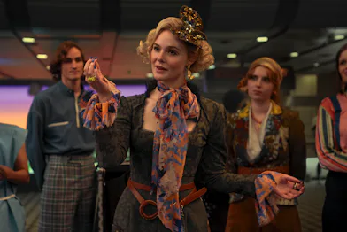 Elle Fanning as Effie Trinket in 'The Hunger Games: Sunrise on the Reaping'