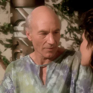 Patrick Stewart in "The Inner Light."