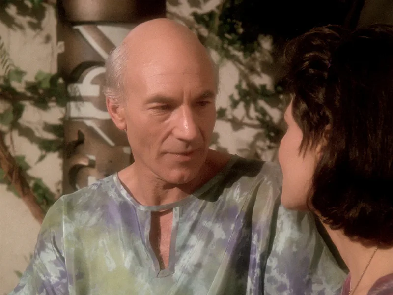 Patrick Stewart in "The Inner Light."