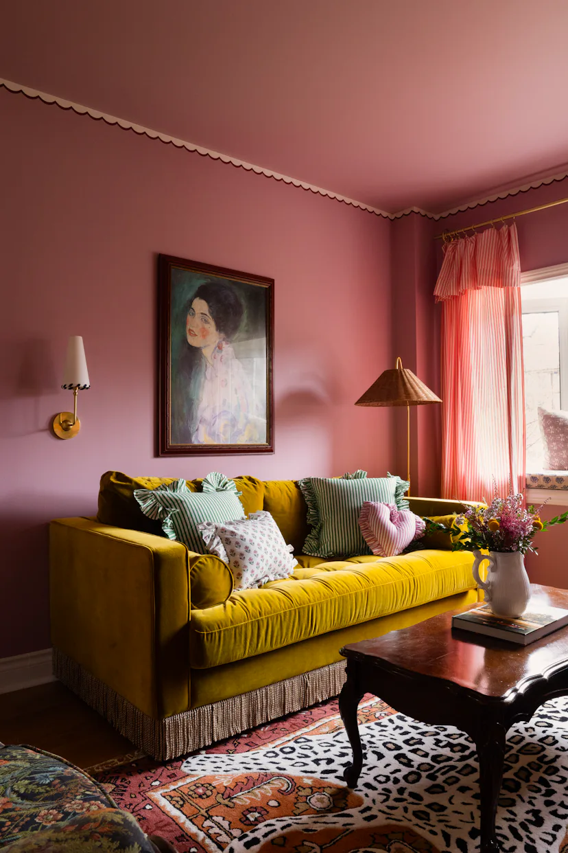 Pace yourself before festooning your space with personal touches.