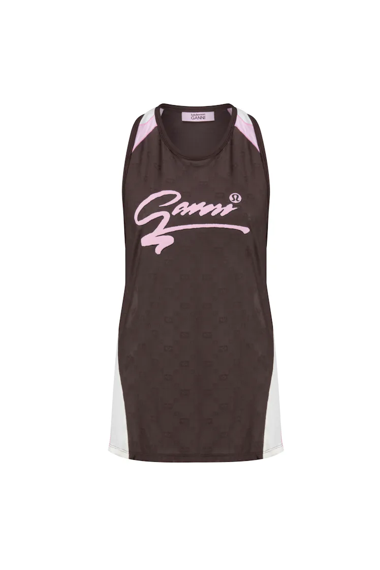 Jacquard Mesh Tank Top