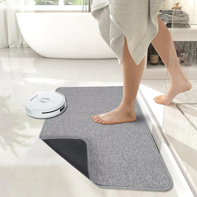 Ultra Thin No Slip Bath Mat