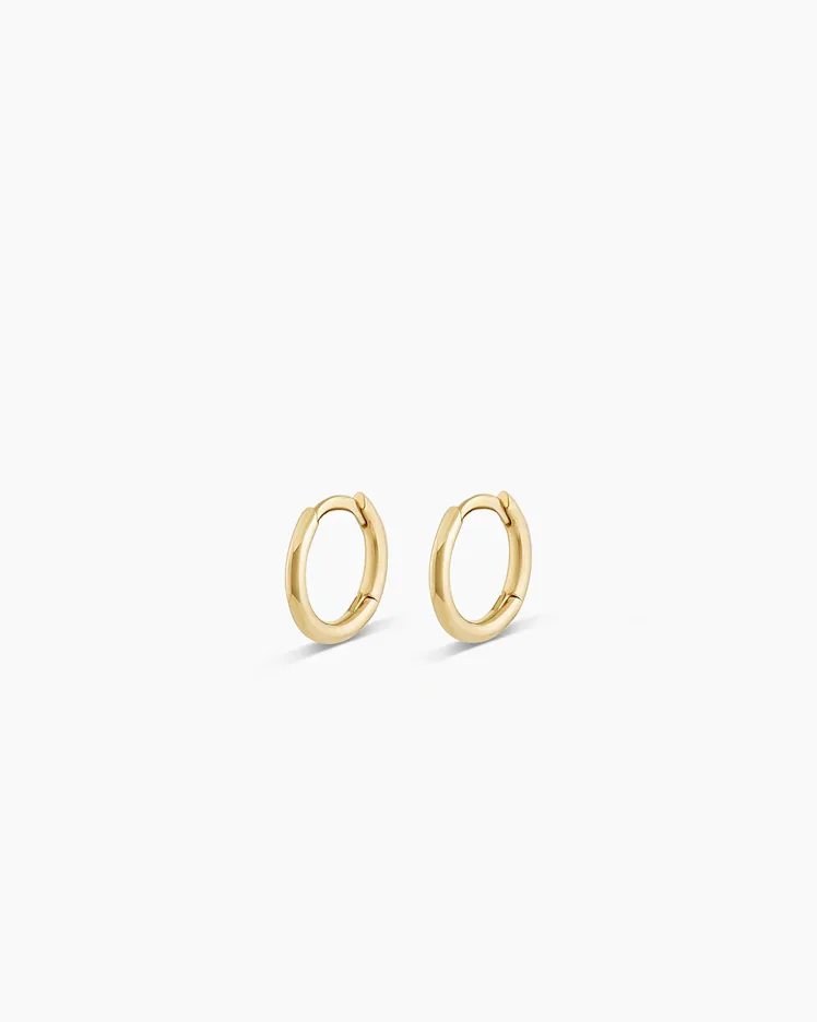 14K Gold Classic Huggies