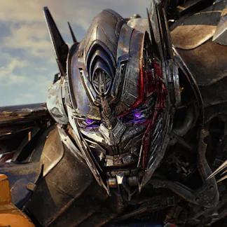Optimus Prime (voiced by Peter Cullen) in Transformers: The Last Knight