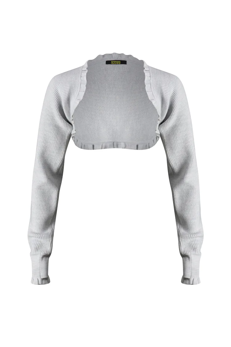 Merino Wool-Blend Bolero