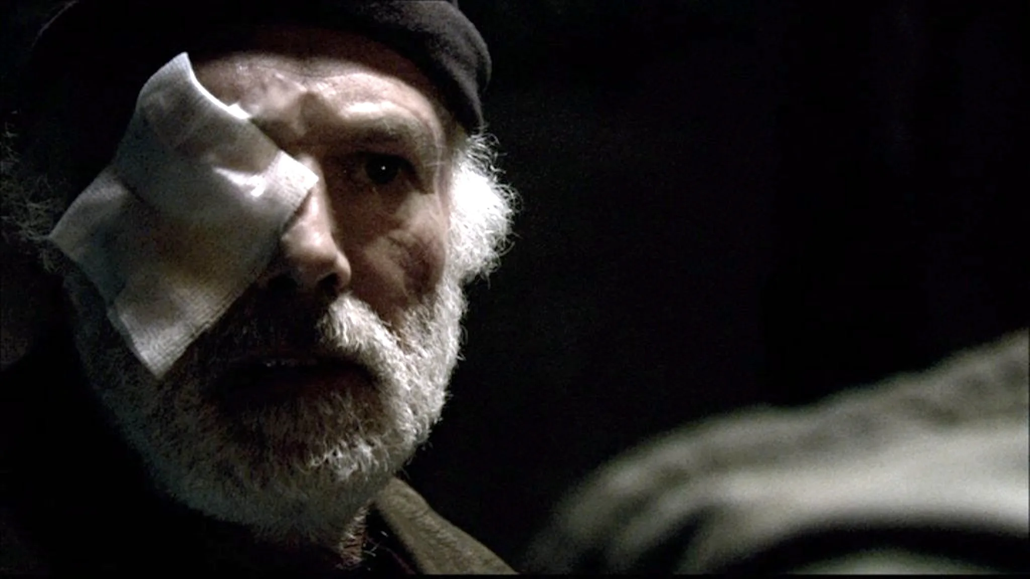Michael Hogan as Colonel Tigh in 'Battlestar Galactica' Season 3.