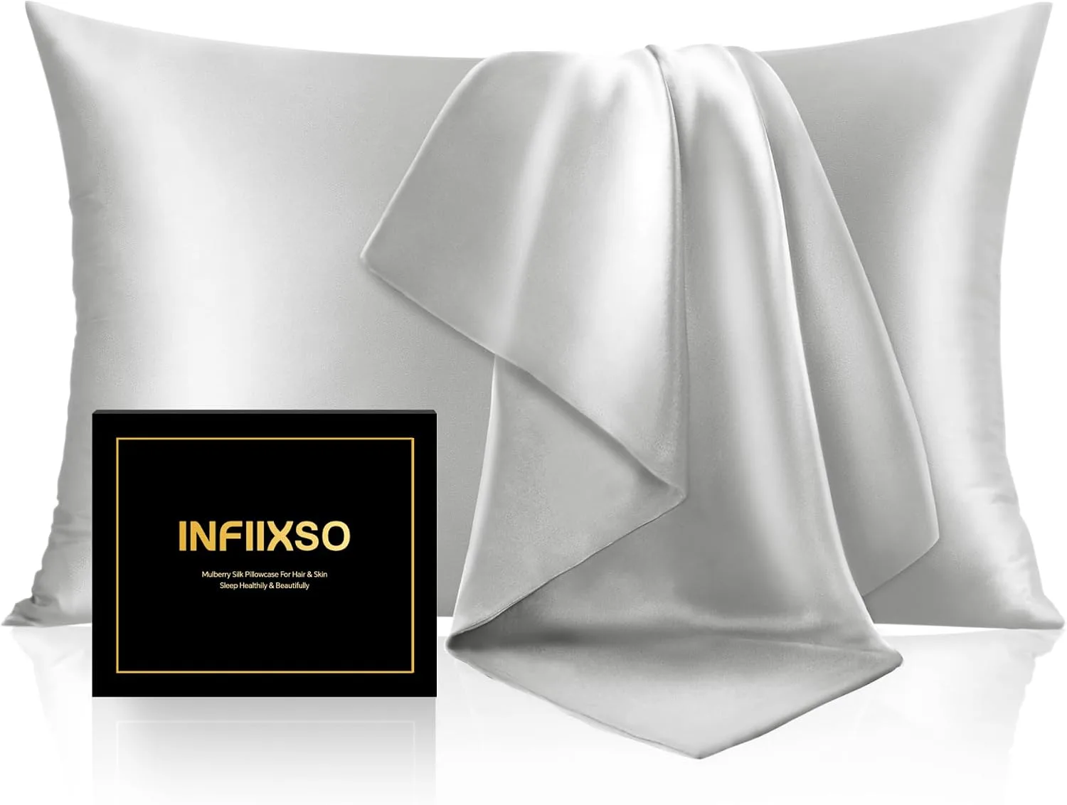 INFIIXSO Mulberry Silk Pillowcase