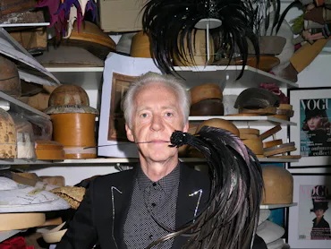 Philip Treacy in W Magazine Originals