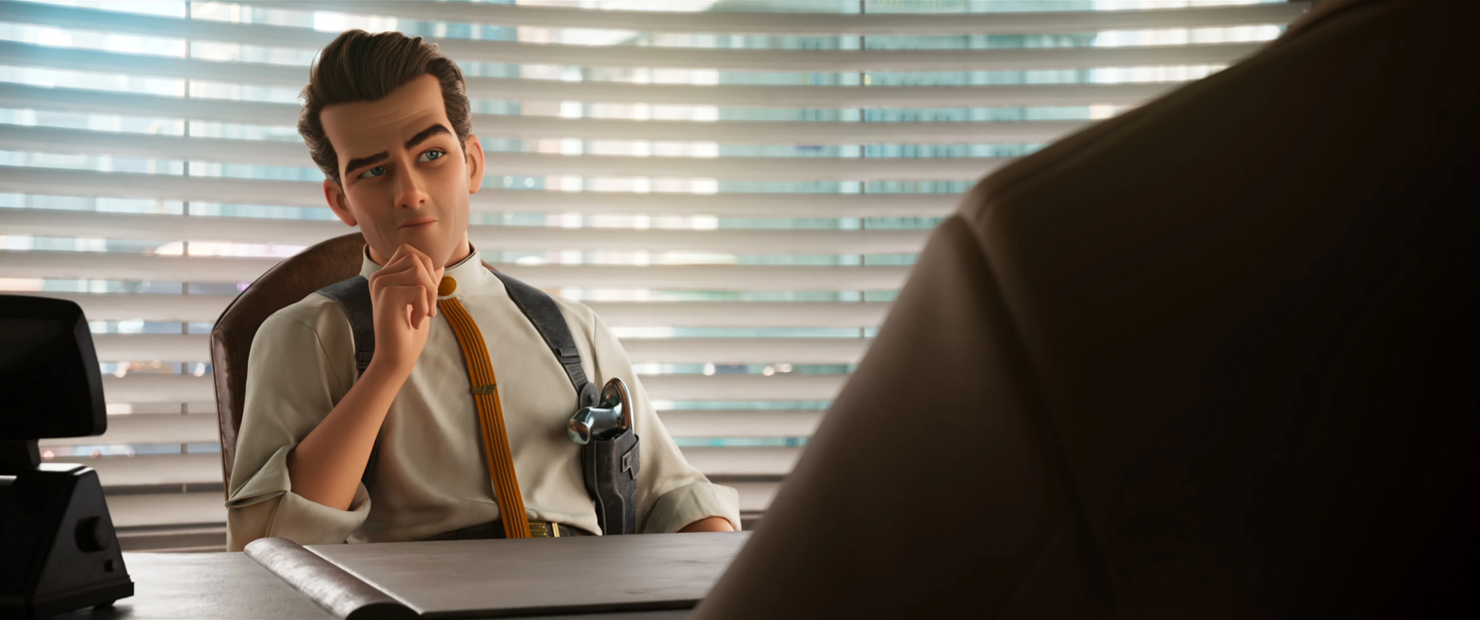 Ray Gunn (voiced by Sam Rockwell) in Ray Gunn