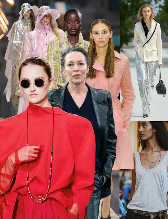 A collage of things we saw and loved during Paris Fashion Week