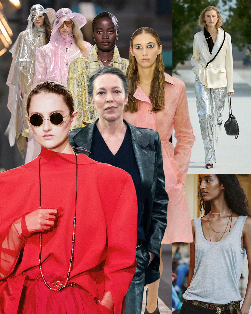 A collage of things we saw and loved during Paris Fashion Week